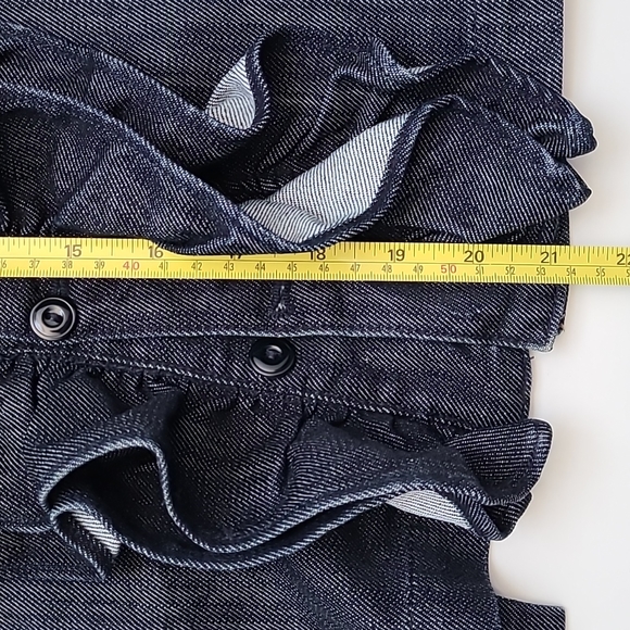 7 for all manking Jean Skirt - Picture 5 of 5